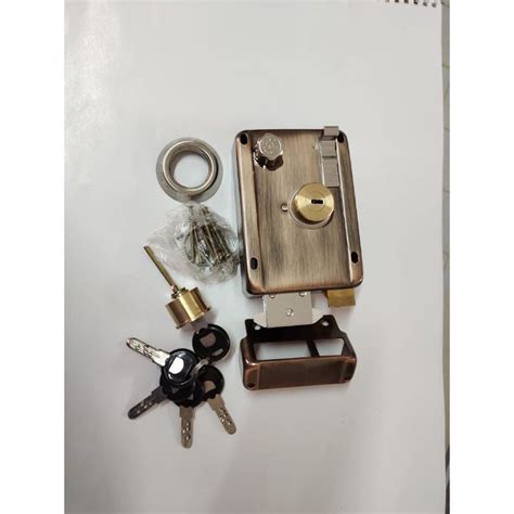 Model kunci pintu pagar besi  Harga Kunci Pintu Pagar Kunci Gembok Panser Anti Maling Anti Potong